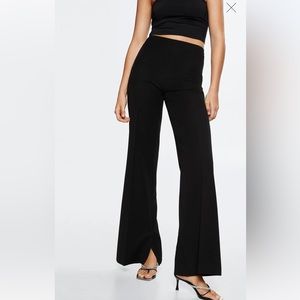 MANGO NWT Flowy Flare Pants size US 6